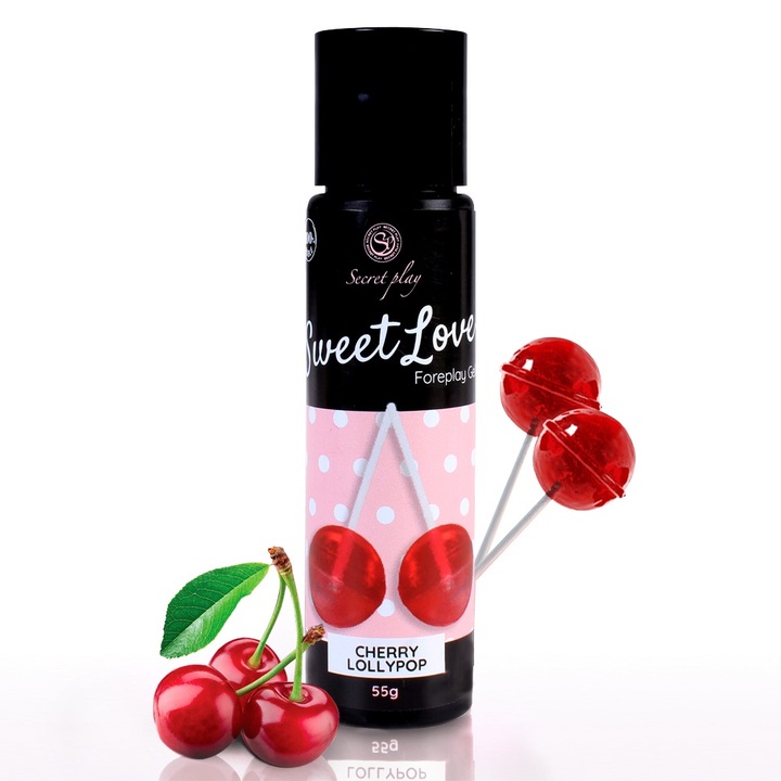 Secret Play Nyalóka, cseresznye ízű, étkezési zselé, 60 ml, glicerin alap