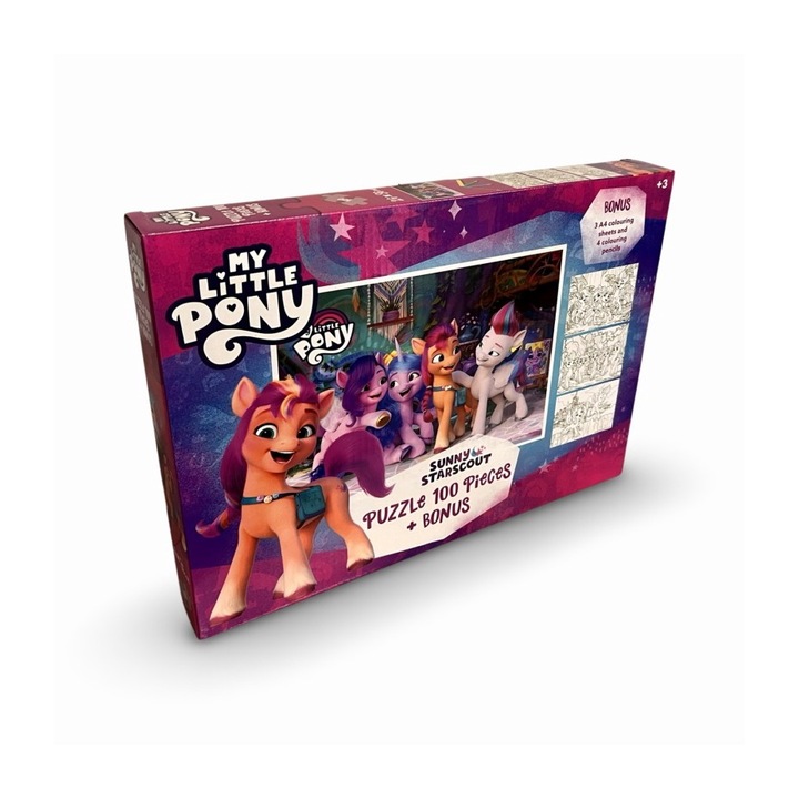Puzzle 100 db-os My Little Pony