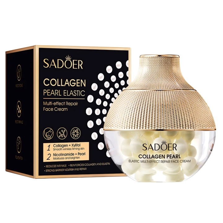 SADOER Collagen Pearl Elastic Multi-Effect Repair arckrém 70g