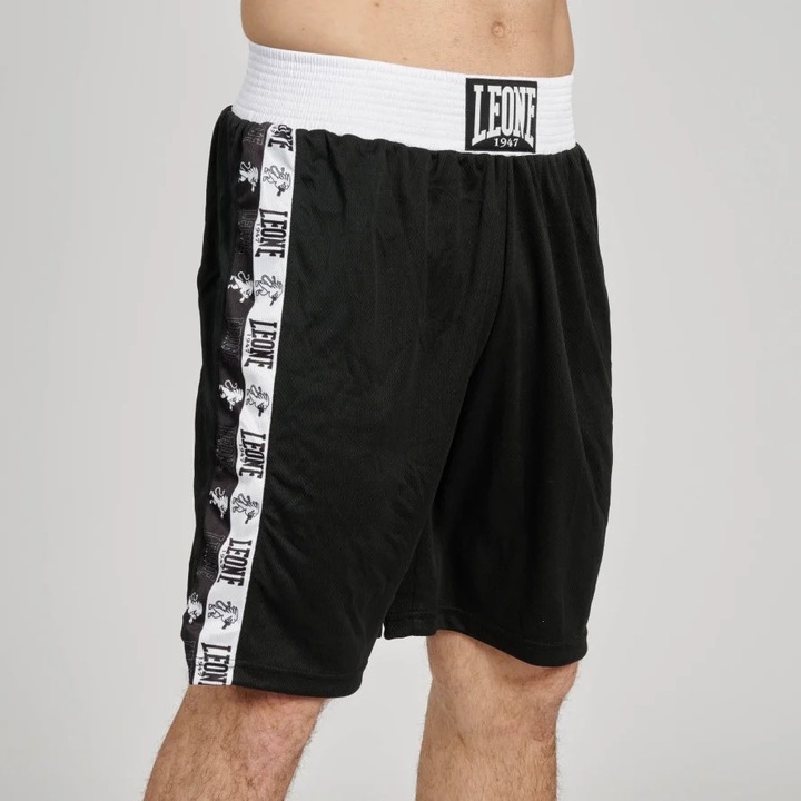 Short de box Leone Iconic - Negru, Negru