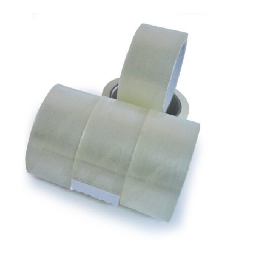 Banda adeziva acrilica, 48mm x 66m, 6 buc/set, Transparenta