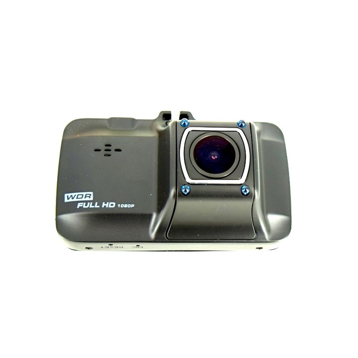 Camera video auto DVR Full HD, cu ventuza parbriz, Motion Detection, Ecran rotativ, Led infrarosu