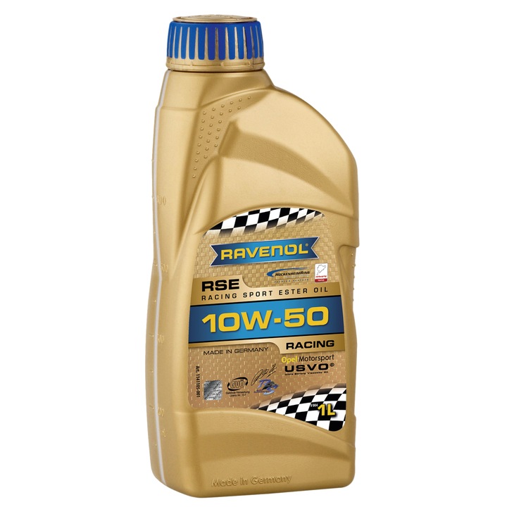 Ulei motor Ravenol 10W-50, RSE Racing Sport Ester, 1L, A3, B3, B4 pentru motoare sport 000