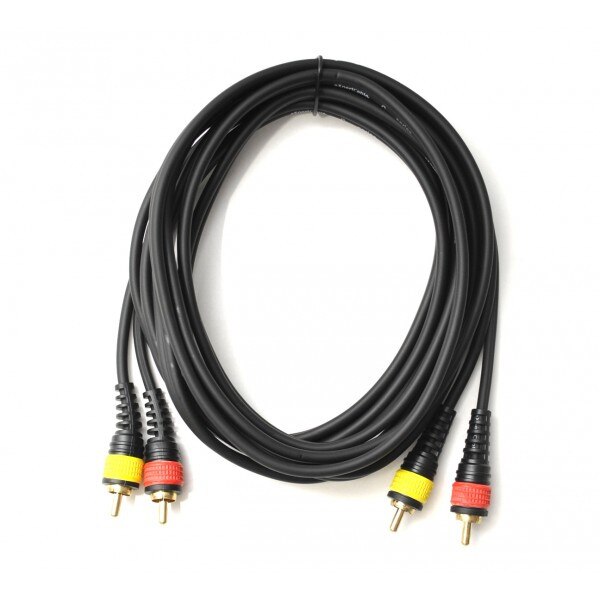 Cablu audio eXpertCable 2xRCA - 2xRCA, 3m