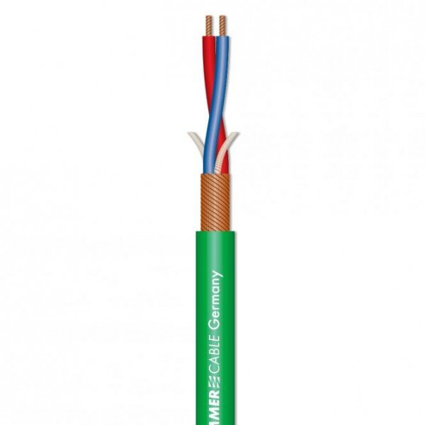 Cablu microfron Stage Highflex Sommer Cable - Verde