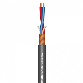 Cablu microfon Stage Highflex Sommer Cable - Gri Cablu microfon Stage Highflex Sommer Cable - Gri