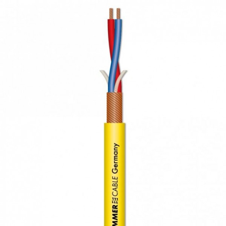 Cablu microfon Stage Highflex Sommer Cable - Galben