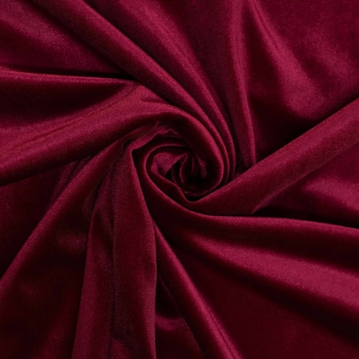 Tesatura pentru cusut fete de masa, perdele, rochii, taiata 150x50cm, Velur Maro