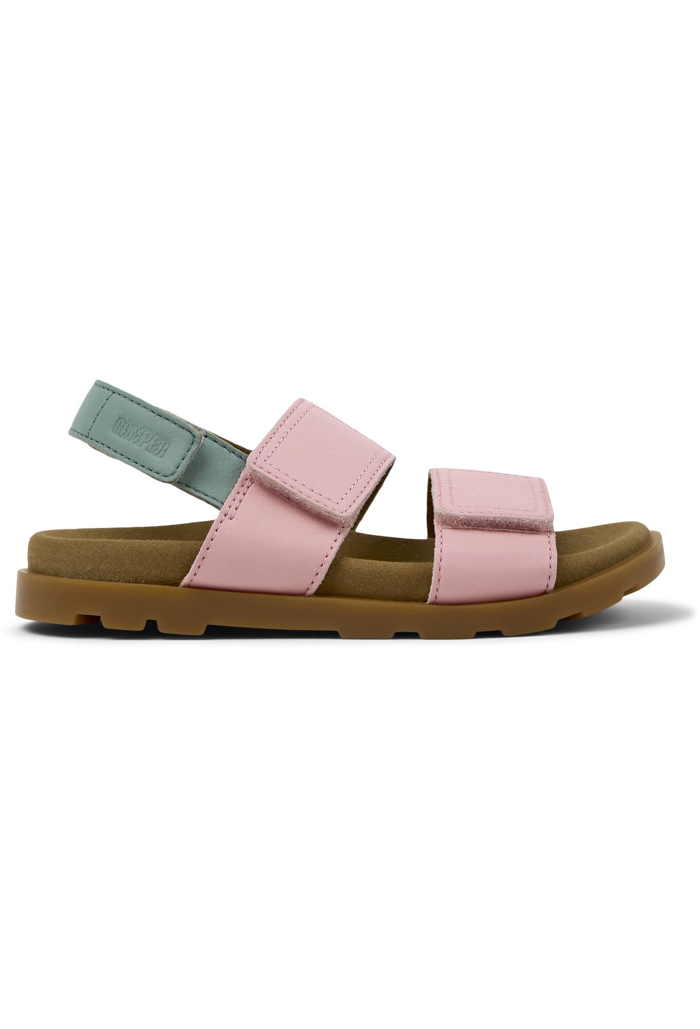Camper, Sandale de piele Brutus, Roz, 37 EU - eMAG.ro