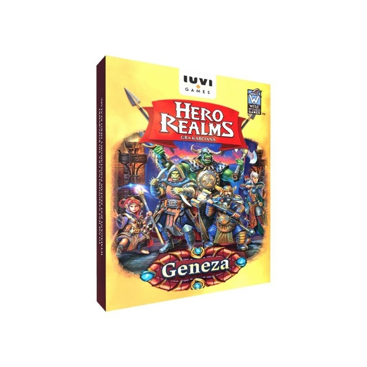 Играя Hero Realms: Genesis, комплект за разширение, 20 карти
