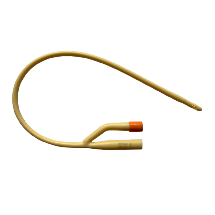 Set 10 Sonde Foley, de unica folosinta, sterile, latex, 2 cai, valva cauciuc, Ch/Fr 16