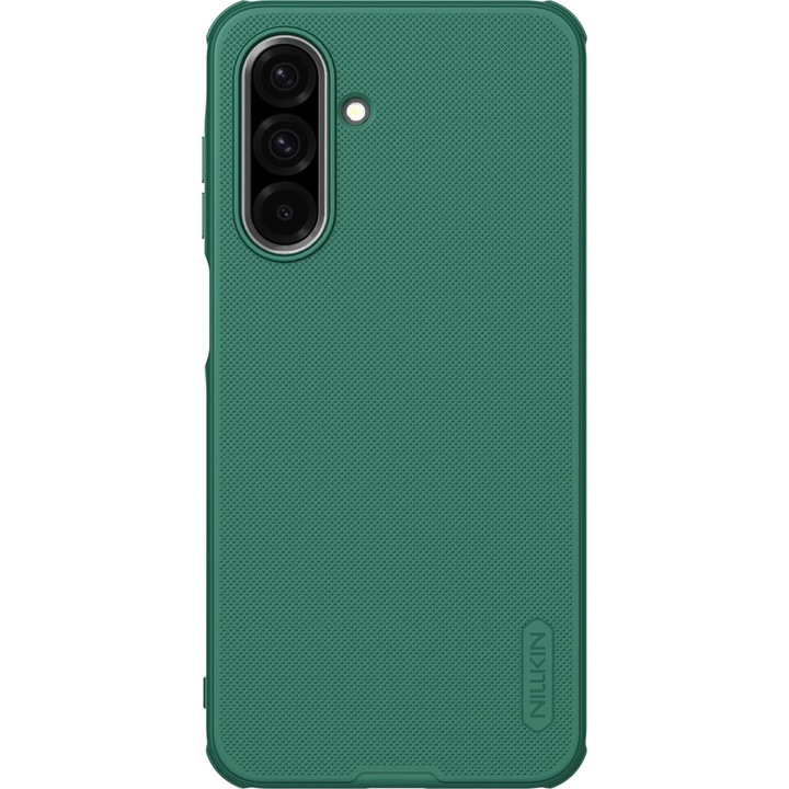Husa Nillkin Frosted Shield Pro pentru Samsung Galaxy A26 5G, verde inchis