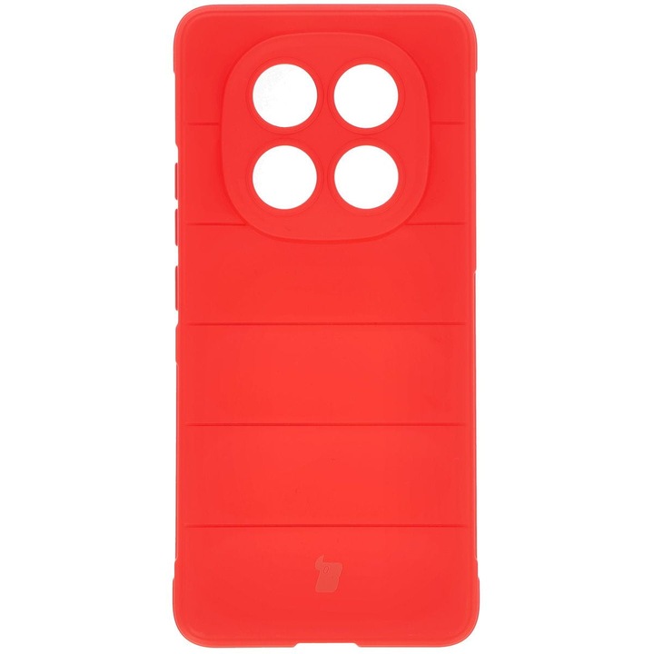 Калъф, Bizon Case Tur, за Xiaomi Redmi Note 14 Pro 5G / POCO X7, Червено