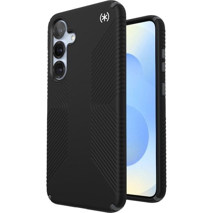 Speck Presidio2 Grip tok Samsung Galaxy S25 Plus / S24 Plus készülékhez, fekete