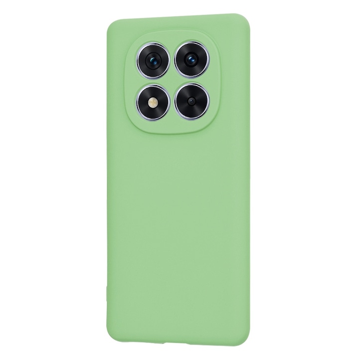 Кейс за Xiaomi Redmi Note 14 Pro 5G / Poco X7 силиконов кейс ментово зелен
