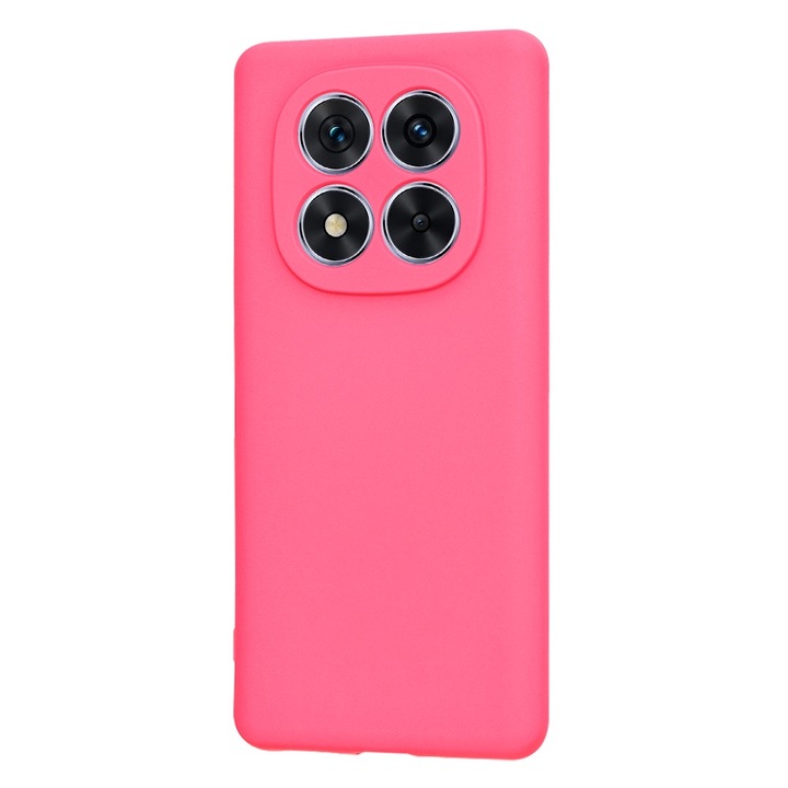 Кейс за Xiaomi Redmi Note 14 Pro 5G / Poco X7 силиконов кейс горещо розов