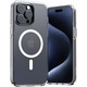 Husa de protectie Araree Duple M MagSafe pentru iPhone 15 Pro Max, Transparent