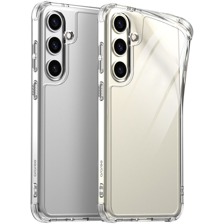 Husa de protectie Araree Silicon Flexield pentru Samsung Galaxy S24 Plus, Transparent