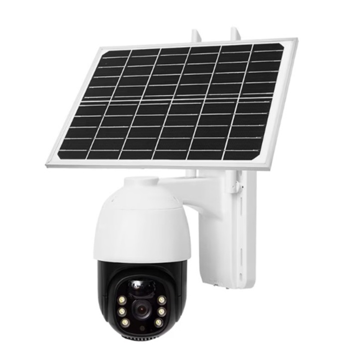Camera supraveghere, coshop®, conexiune WI-FI, 3MP 2048 x 1536 cu panou solar, intelligent tracking, PTZ, WIFI, alarma miscare, rotire