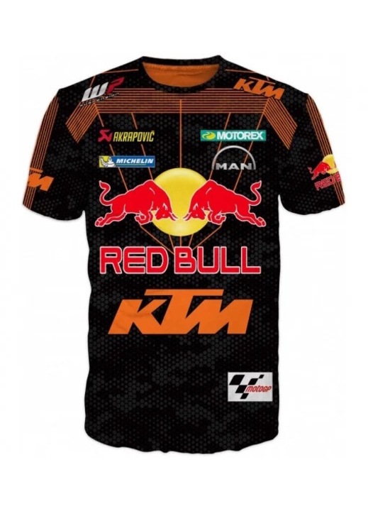 KTM Racing póló, többszínű, Többszínű, 158 CM