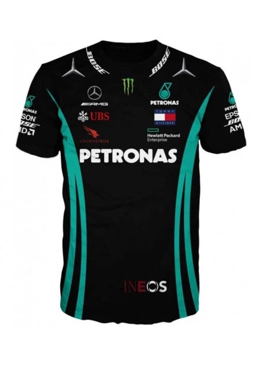 AMG Mercedes póló, fekete