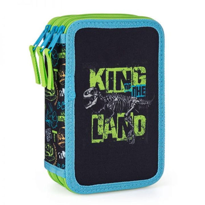 King Land dinós 3 emeletes tolltartó - OXY BAG