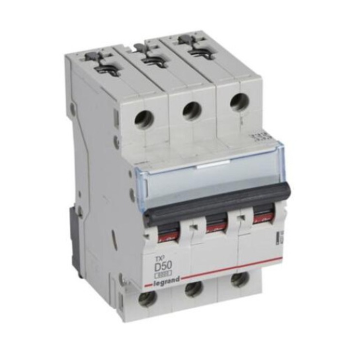 Siguranta automata Legrand S 303 3P D 50A 6000A, 400V
