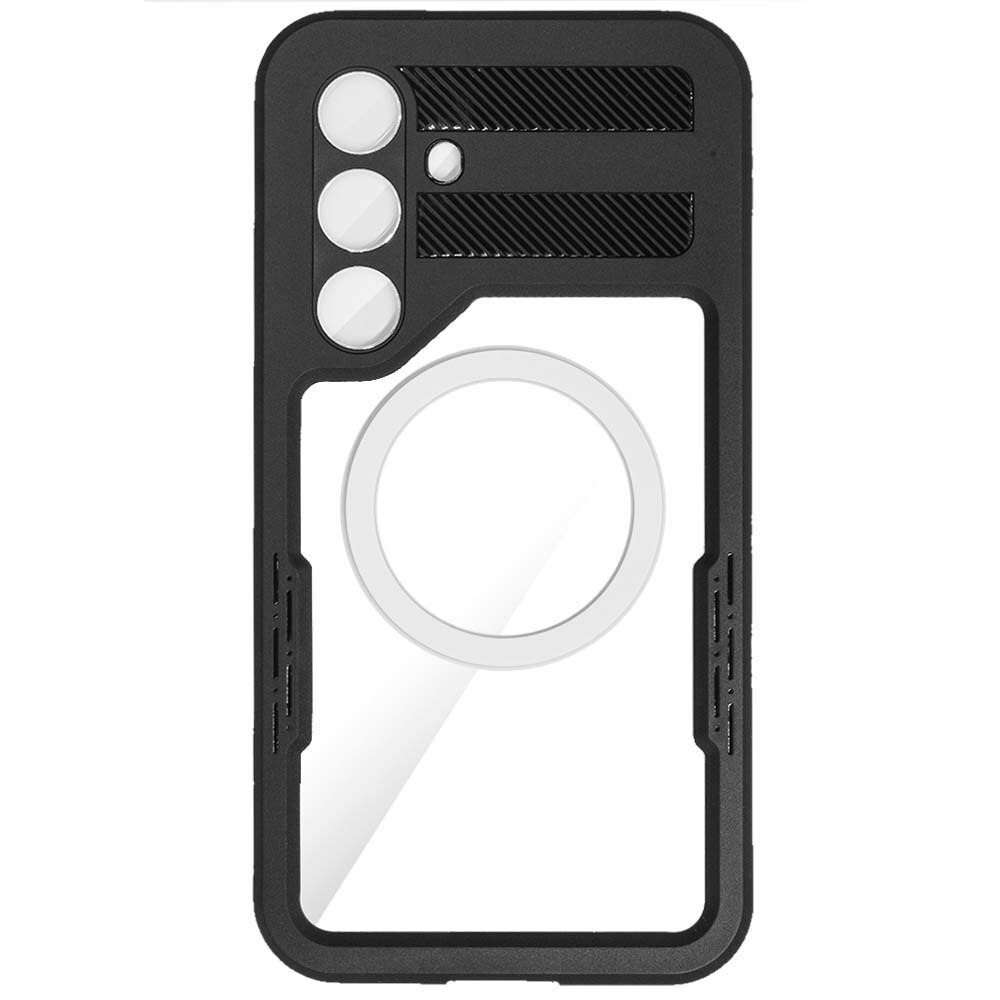 Husa SILKASE Diving pentru Samsung S25 Plus, waterproof, shock proof protectie apa, negru