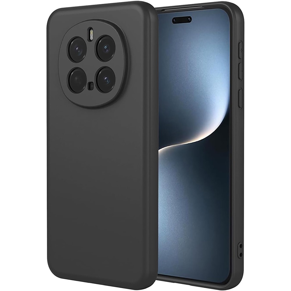 BestCase® Husa pentru Honor Magic7 Pro, Premium Slim Silicon 1.2MM, Microfibra in interior, Antisoc, Protectie camera si ecran, Negru