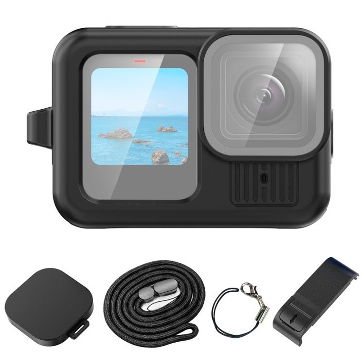 Комплект каишки и капаци за GoPro HERO 13 BLACK, PU949B