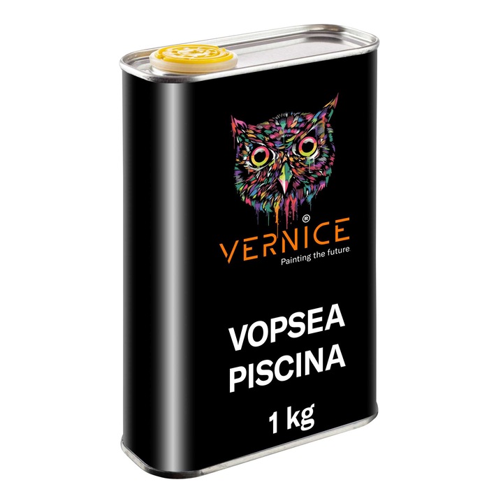Светлосива хлоркаучукова боя за басейни VERNICE 1кг