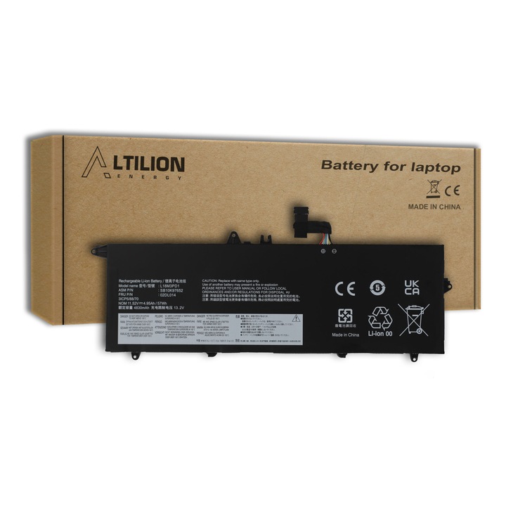 Baterie laptop Altilion L18M3PD1, 4830mAh, 11.52V, pentru Lenovo ThinkPad T490s T495s T14s