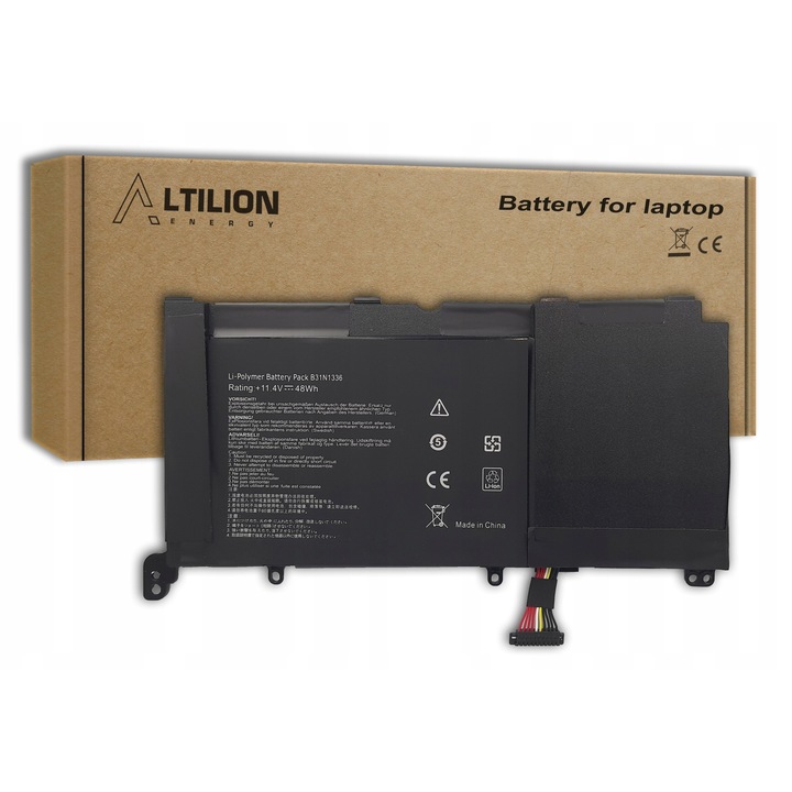 Baterie laptop Altilion B31N1336, 4211mAh, 11.4V, pentru Asus VivoBook K551L R553L S551L V551L A551L