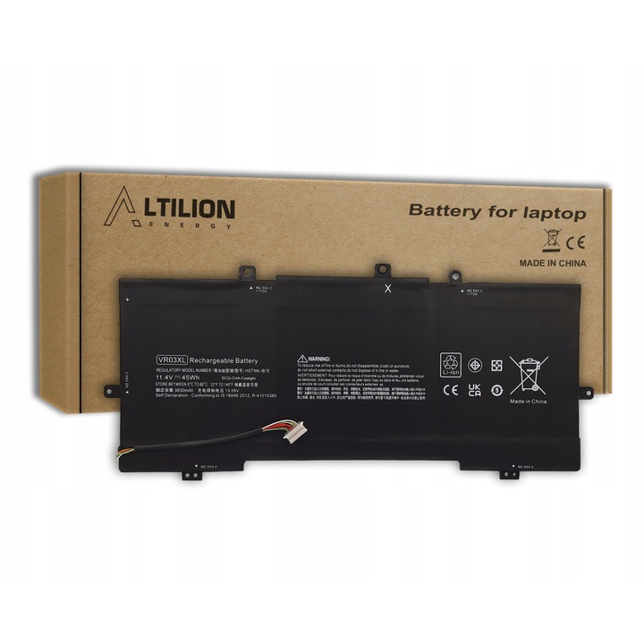 Baterie laptop Altilion VR03XL, 3830mAh, 11.4V, pentru HP Envy 13-D