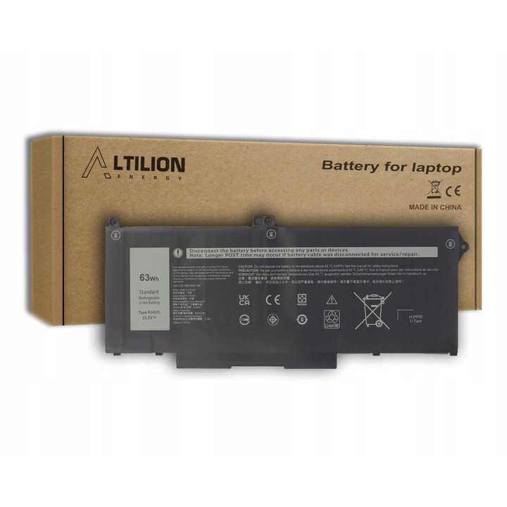 Baterie laptop Altilion, model RJ40G, 3941mAh, 15.2V, compatibila cu Dell 5420, 5520, 3560
