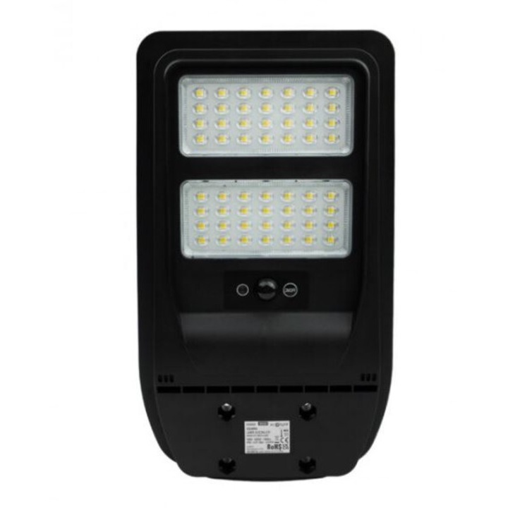 Lampa stradala solara Eco Light 100W 1400lm 4000K, neagra