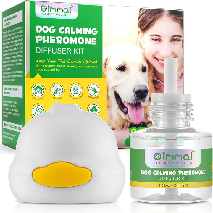 Vaporizator electric cu feromoni canini Oimmal, 1 rezerva, 48 ml