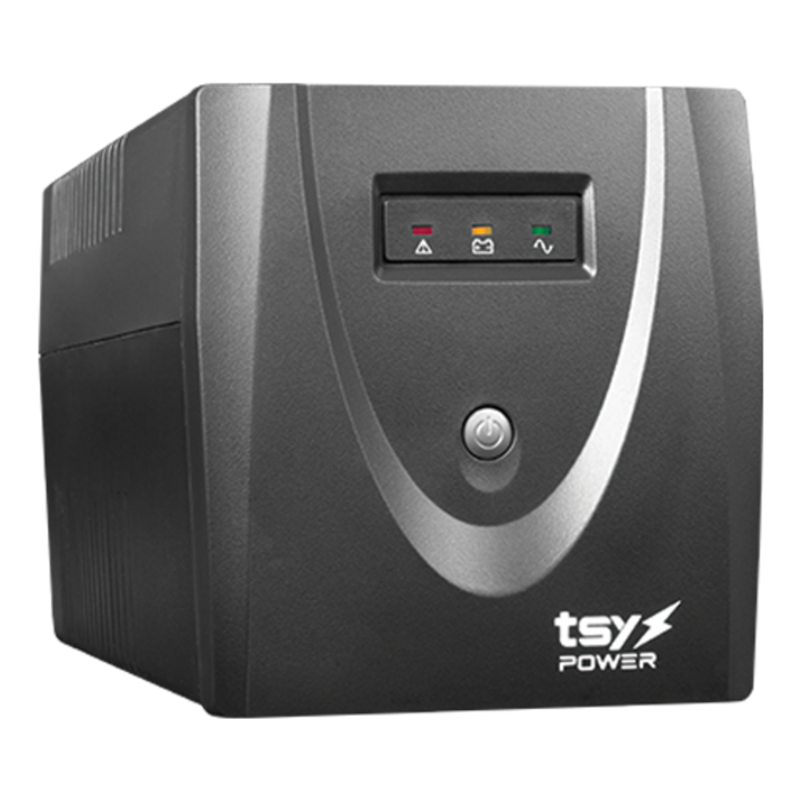 UPS TSY Power, 1200VA/720W, LED, line interactive, 4 x Schuko TSY-MP-1K2-LED