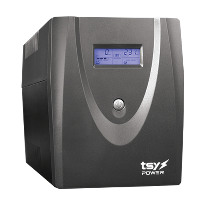 UPS TSY Power, 2000VA/1200W, LCD, line interactive, 4 x Schuko TSY-MP-2K0-LCD