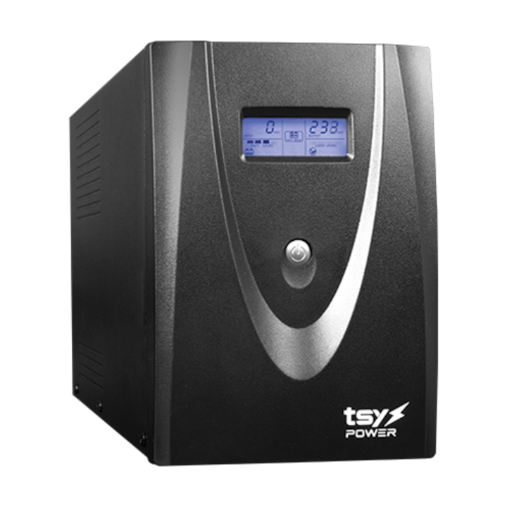 UPS TSY Power, 3000VA/1800W, LCD, line interactive, 4 x Schuko TSY-MP-3K0-LCD