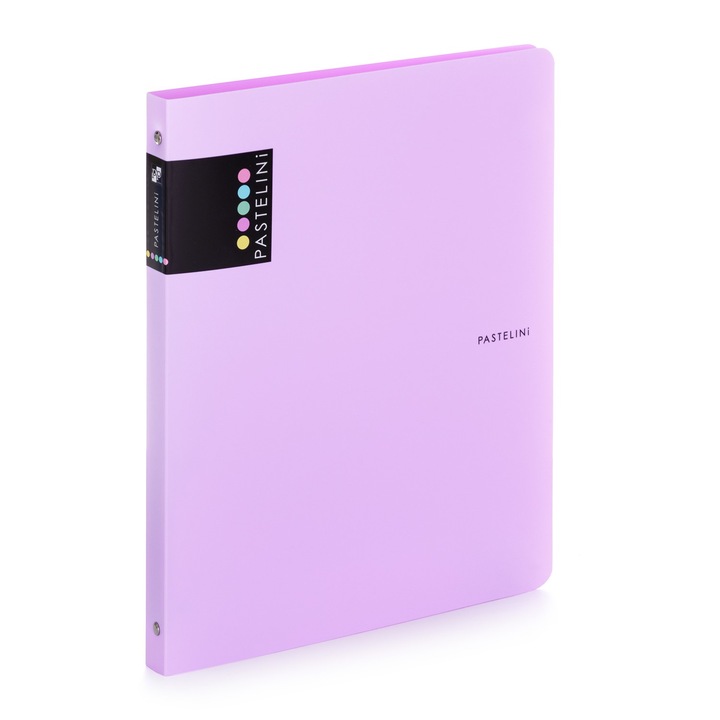 PP mechanikus notebook A4-4 gyűrűk Pastelini Purple