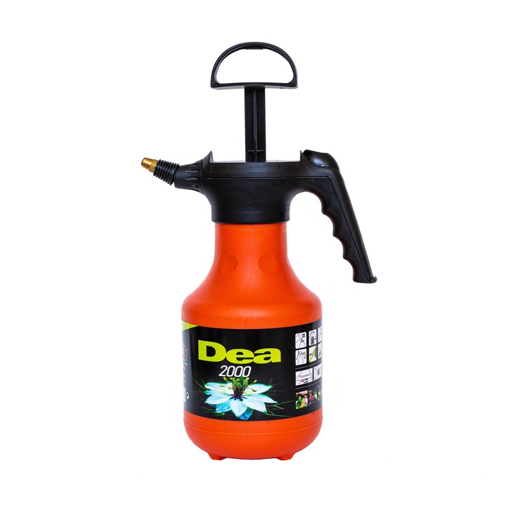 Pompa de stropit manuala DEA 2000, rezervor 2 L, portocaliu