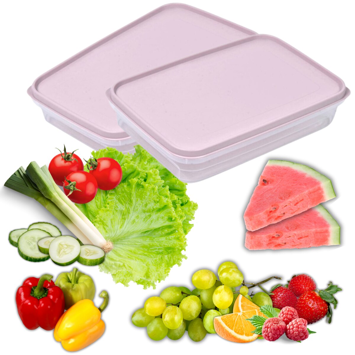 Caserola pentru prajituri si alimente, Cu inchidere etansa, fara BPA ...