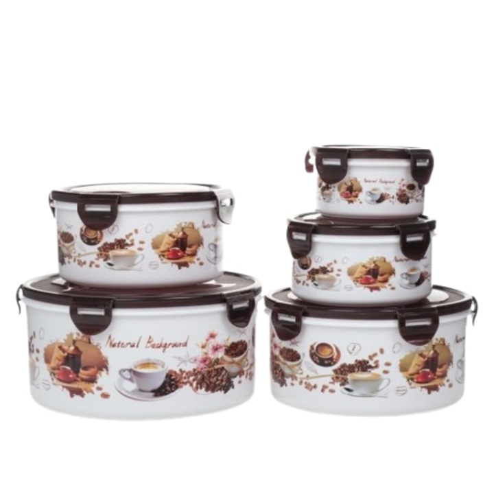 Set 5 caserole, PVC