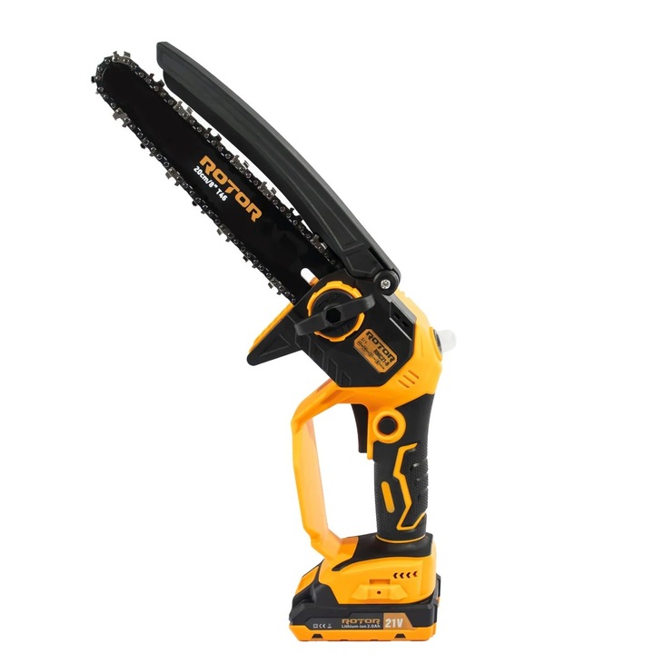 Mini Fierastrau Rotor RMC21-8, cu sistem de ungere si doi acumulatori 21V, 2Ah
