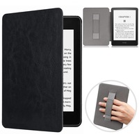 Husa Flip pentru Kindle Paperwhite 12th Gen 2024 (7 inch)si Kindle Colorsoft Signature Edition, slim ultra-light functie sleep/wake-up inchidere magnetica, negru