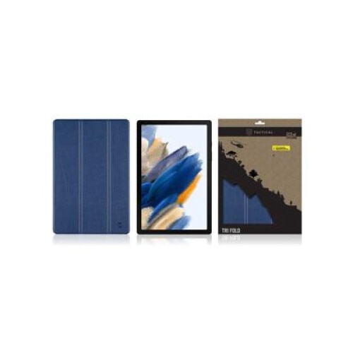 Husă tabletă Tactical Book Tri Fold, albastră, material TPU, pentru Samsung Galaxy Tab A8 10.5