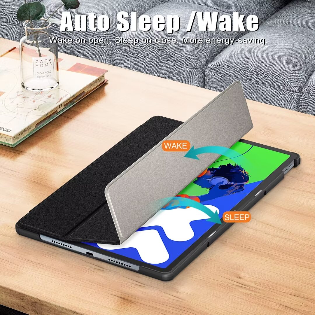Husa DDOLI ® pentru tableta Lenovo IDEA Tab PRO, 12.7 inch, Negru