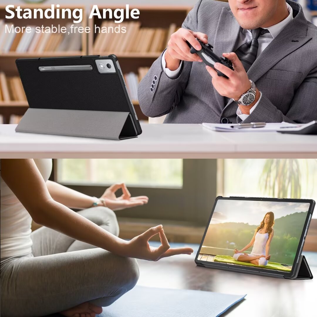 Husa DDOLI ® pentru tableta Lenovo IDEA Tab PRO, 12.7 inch, Negru