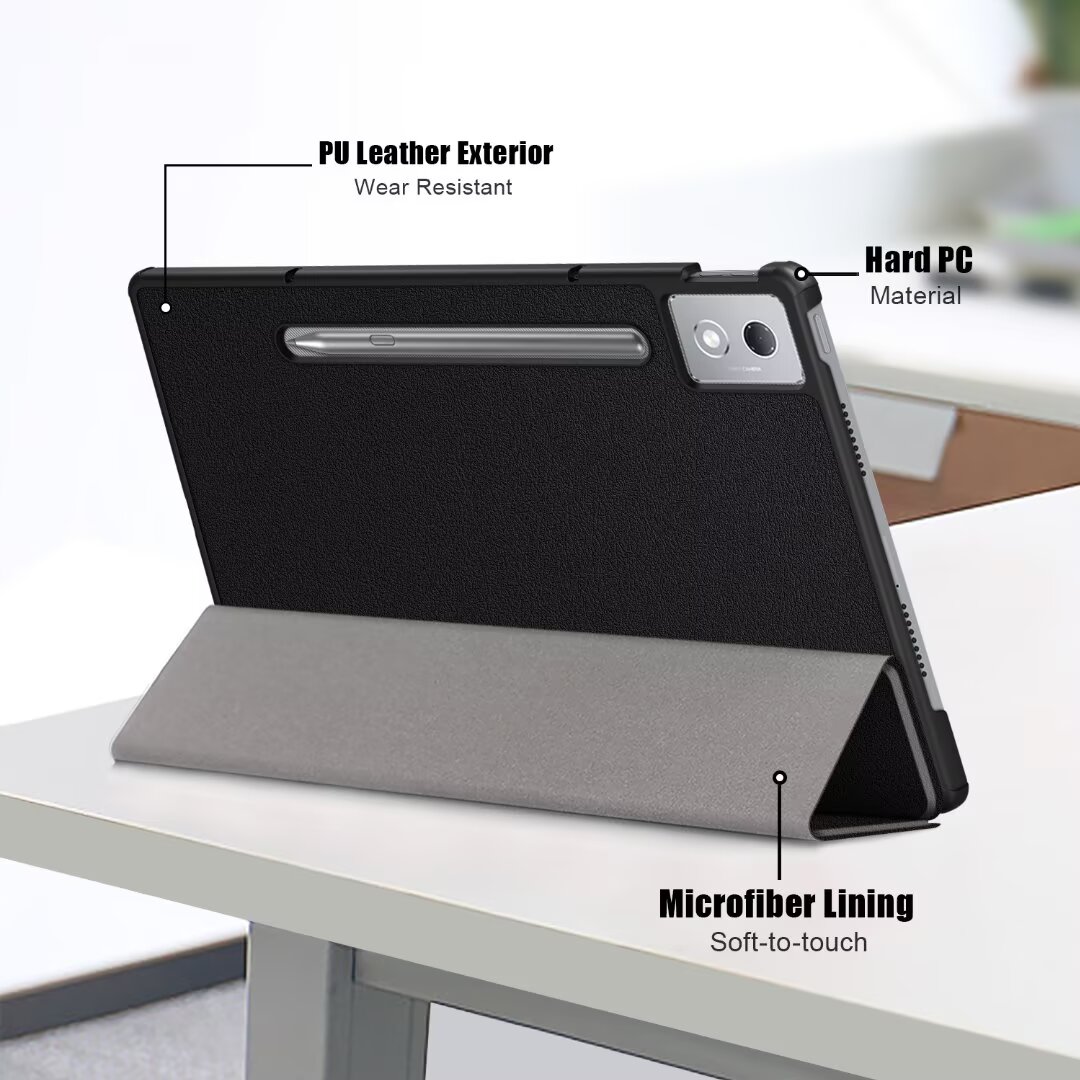 Husa DDOLI ® pentru tableta Lenovo IDEA Tab PRO, 12.7 inch, Negru